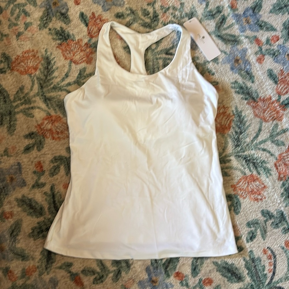 Crz Yoga Butterluxe White Tank Top